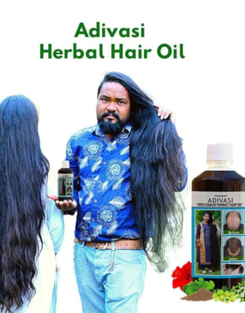 100% original Adivasi Neelgiri Herbal Hair Oil 100ml (Pack of 2)