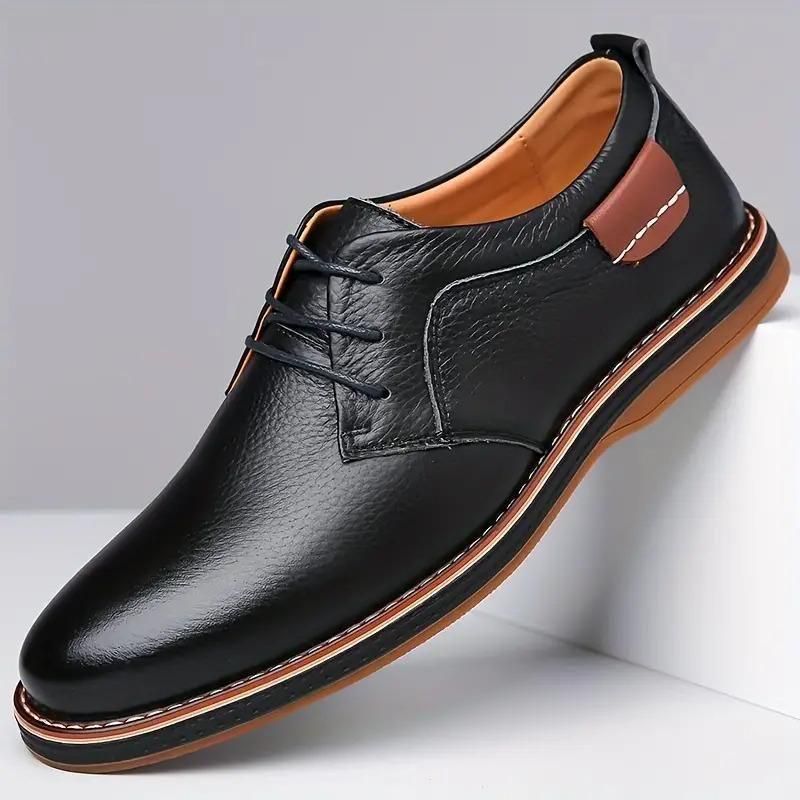 Men's Derby Party Lace Up Casual Shoes