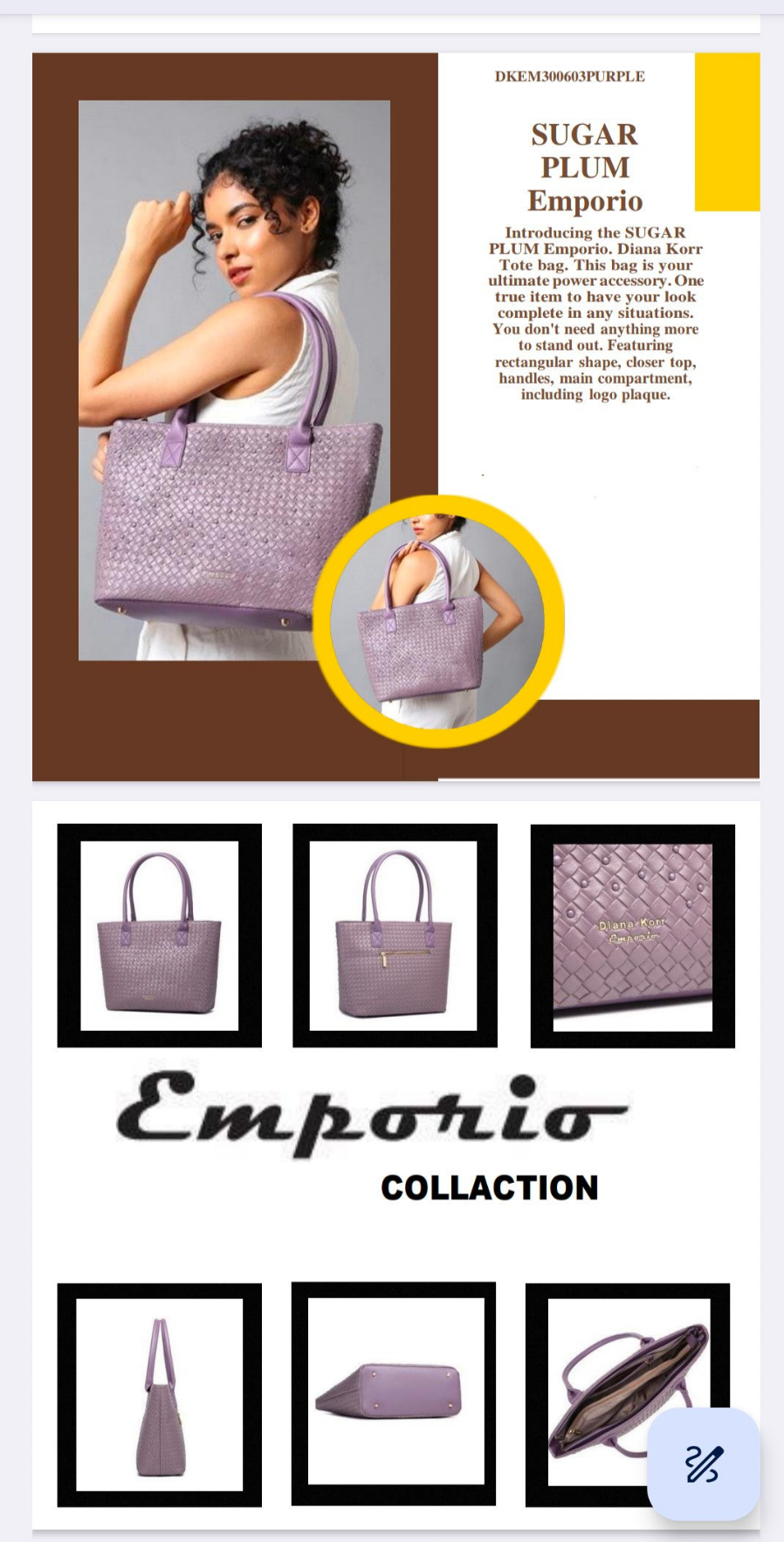 Sugar Plum Emporio Stylish handbags