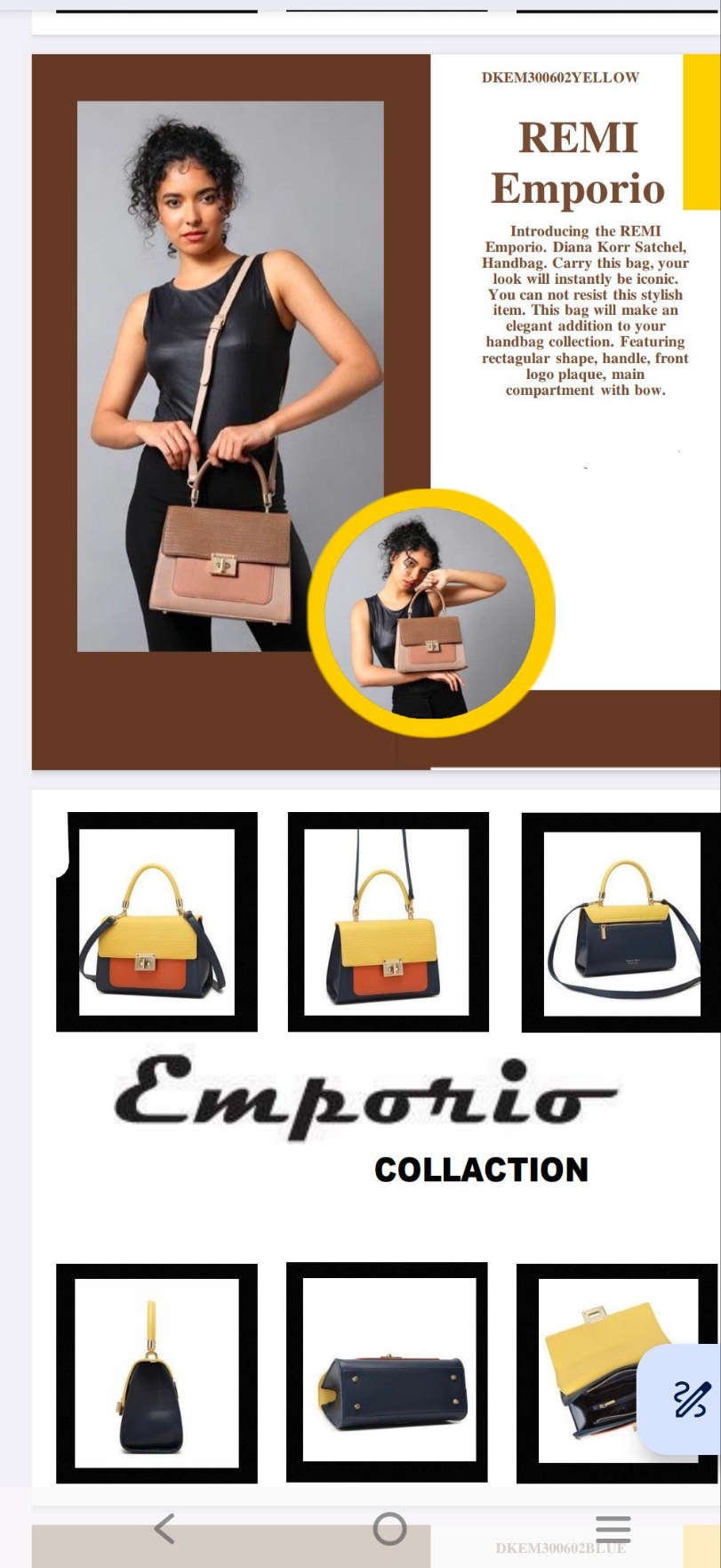 Remi Emporio Stylish handbags