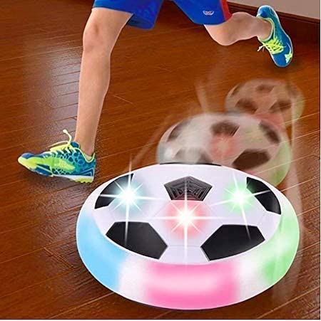 Magic Air Soccer Ball for Toddlers with Flashing Colored LED Lights