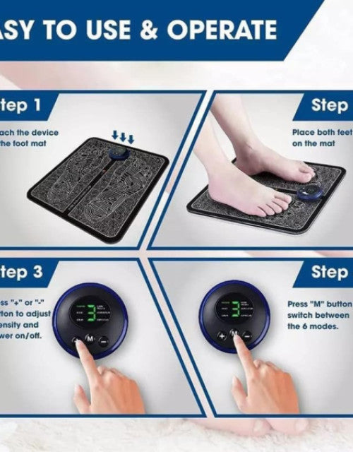 Foot Massager – Wireless Electric EMS Massage Machine