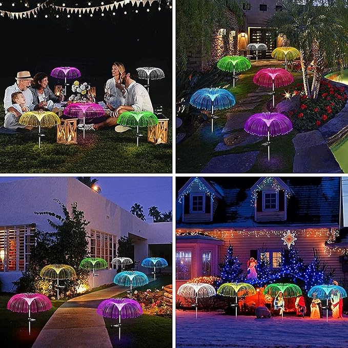 Solar Jellyfish Lights