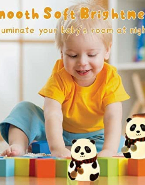 Panda Lamp, Night Lamp for Kids, Panda Touch Silicone Lamp