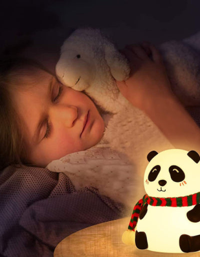 Panda Lamp, Night Lamp for Kids, Panda Touch Silicone Lamp