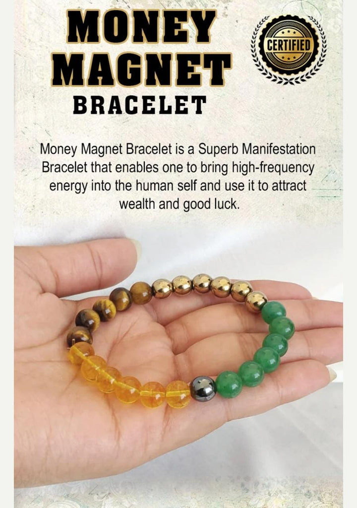 Money magnet bracelet