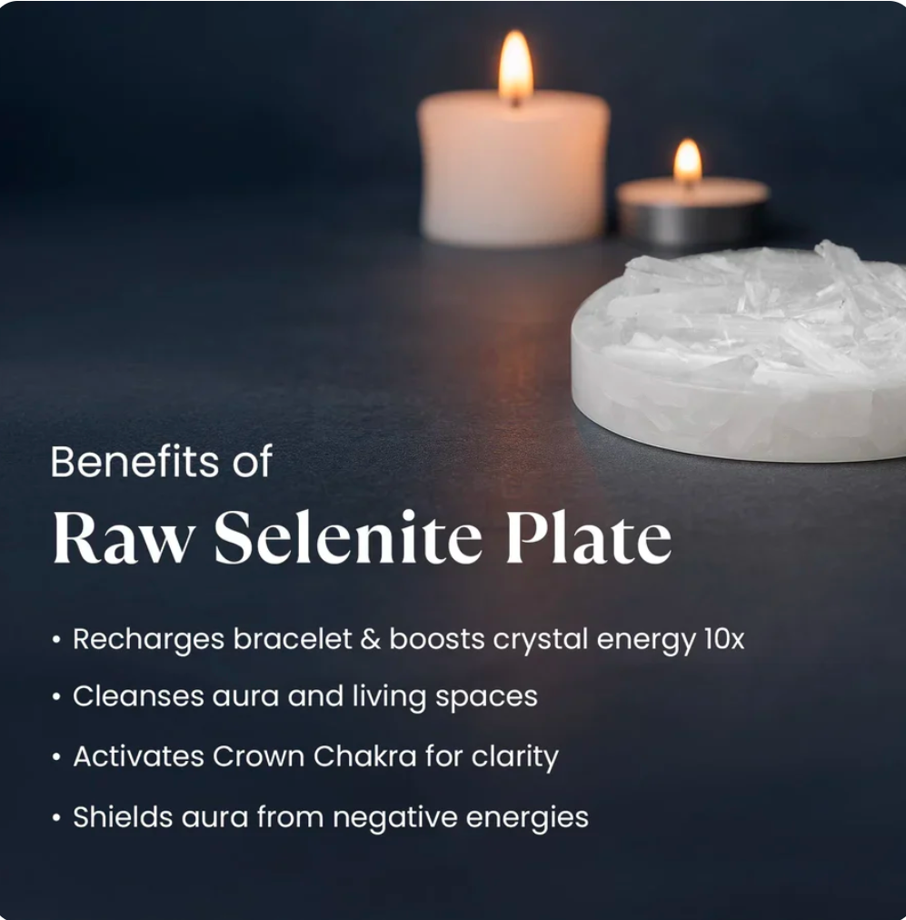 Selenite Plate