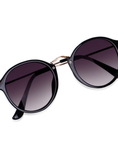 Women's Fashion Hot Tip Vintage Pointed Round Eye Sunglasses