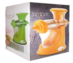 Hand Fruit and Vegetables Juicer Manual Operations