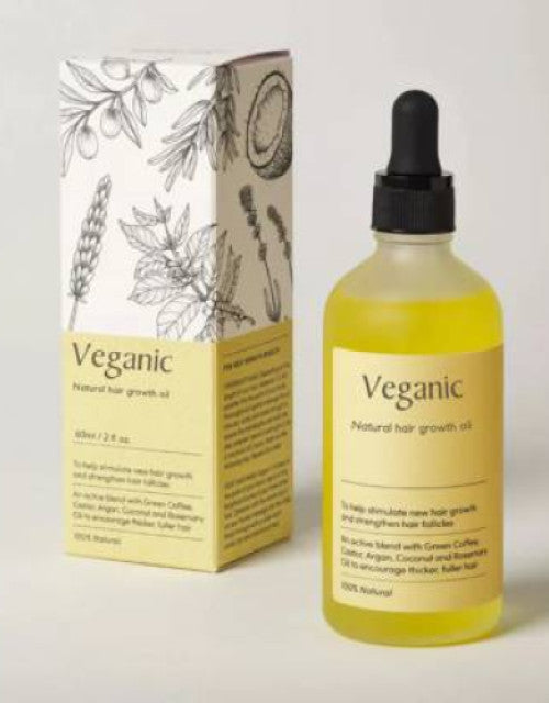 Veganic Natural Hair growth oil for Anti-Hair Fall Good Hair Oil ( Pack Of 2 )